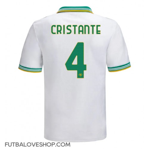 Dres AS Roma Bryan Cristante #4 Tretina 2025-26 Krátky Rukáv